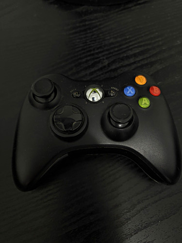 Xbox 360 black wireless - xbox,