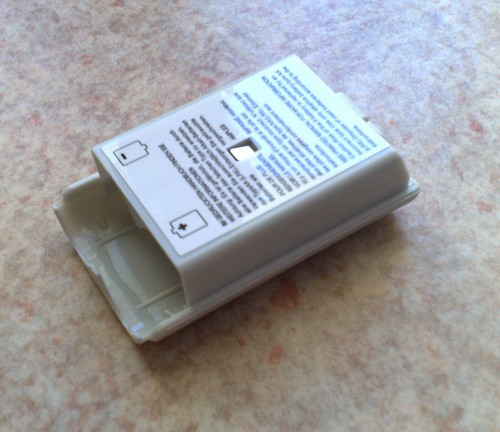 New white replacement battery - replacement,